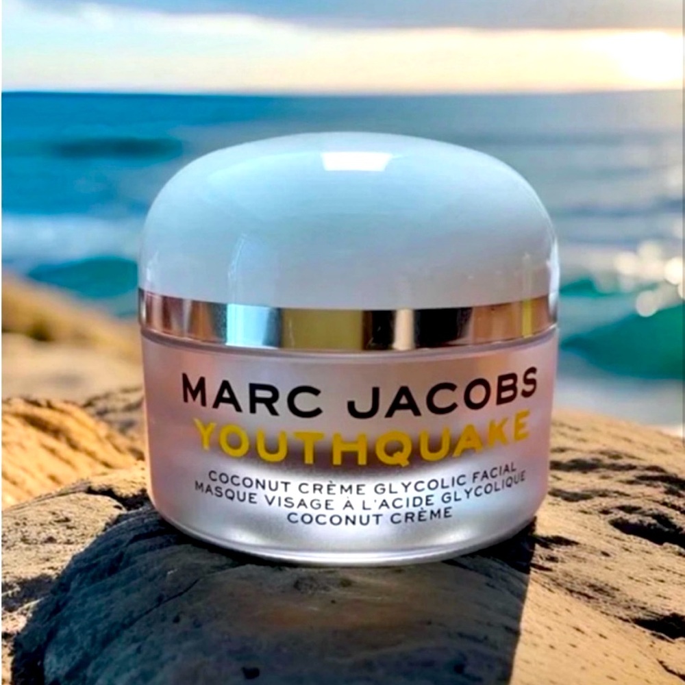 Marc Jacobs Youthquake Coconut Creme Glycolic Facial Mask 15ml/0.5 fl oz NEW